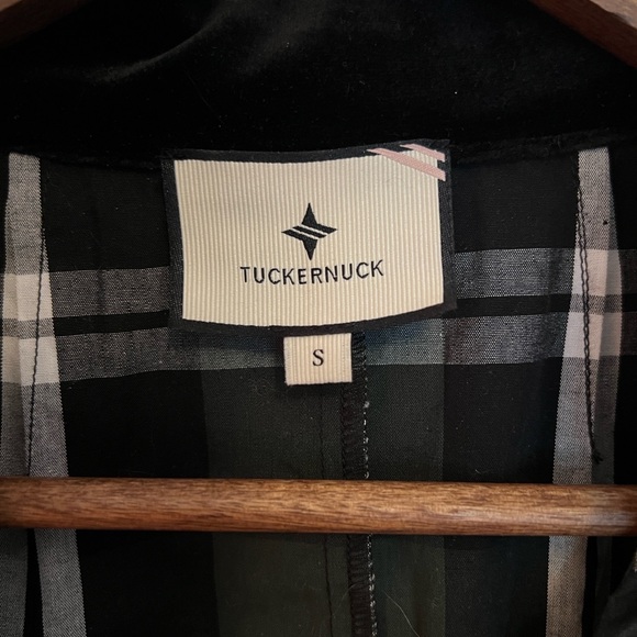 Tuckernuck Tartan Plaid Bristol Tiered V- Neck Maxi Dress - Picture 2 of 6